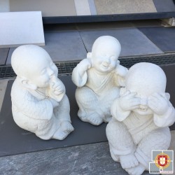 3 BOUDDHAS DE LA SAGESSE (les trois)