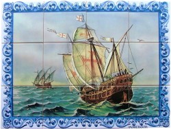 AZULEJO CARAVELLE - 12 PCS