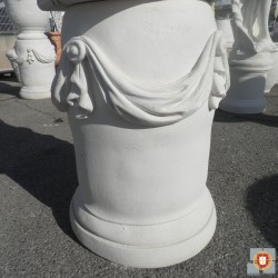 SOCLE ANTIQUE BLANC